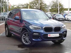 Blue Used 2018 BMW X3 M Sport SUV | £19,799 (Fair price)