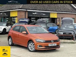 Orange Used 2018 VW Polo SE Hatchback | £11,995 (Fair price)