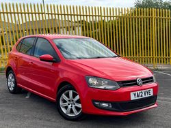 Red Used 2012 VW Polo Match Hatchback | £7,694 (A bit pricey)