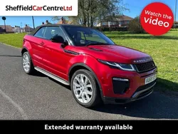 Red Used 2018 Land Rover Range Rover evoque HSE Dynamic Cabriolet | £13,975 (Good price)