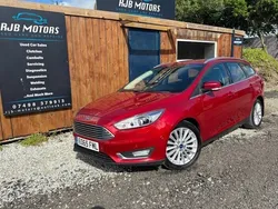 Red Used 2015 Ford Focus Titanium X Estate | £5,245 (Expensive)