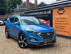 Blue Used 2017 Hyundai Tucson Premium SUV | £12,384 (Good price)