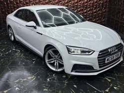 White Used 2019 Audi A5 S-Line Coupe | £12,499 (Super price)