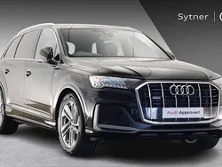 Black Used 2022 Audi Q7 S-Line SUV | £38,500 (Good price)
