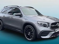 Grey Used 2023 Mercedes GLB220 AMG line SUV | £35,695 (Expensive)