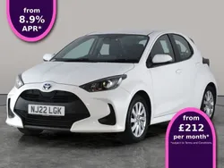White Used 2022 Toyota Yaris Hybrid Hatchback | £15,422 (Good price)