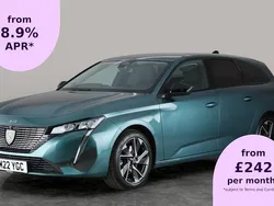 Blue Used 2022 Peugeot 308 Active Premium Estate | £16,465 (Fair price)