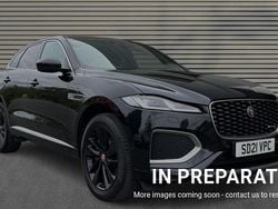Metallic santorini black Used 2021 Jaguar F-Pace R-Dynamic SUV | £31,524 (Good price)
