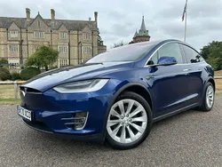 Blue Used 2020 Tesla Model X Long Range RWD SUV | £38,995 (Expensive)