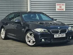 Black Used 2015 BMW 520 M Sport Sedan | £10,499
