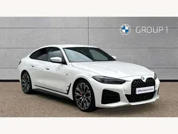 Alpine white Used 2023 BMW 420 M Sport Coupe | £33,995 (Good price)