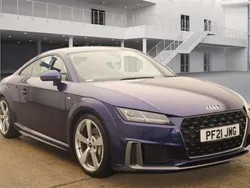 Blue Used 2021 Audi TT S-Line Coupe | £26,966 (Fair price)