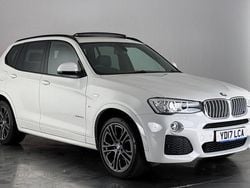 White Used 2017 BMW X3 M Sport SUV | £20,100 (Fair price)