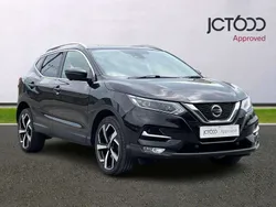 Black Used 2018 Nissan Qashqai Tekna SUV | £12,500 (Fair price)