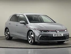 Moonstone gray Used 2021 VW Golf VIII GTI Hatchback | £23,900 (Fair price)