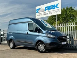 Blue Used 2021 Ford Transit Custom S Van | £19,788 (Expensive)