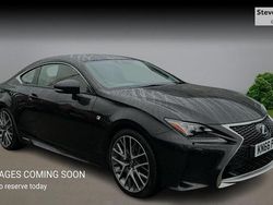 Black Used 2016 Lexus RC300h Sport Line Coupe | £18,495 (A bit pricey)