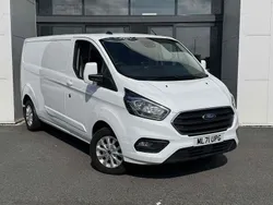 White Used 2021 Ford Transit Custom Limited Van | £11,500 (Fair price)