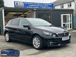 Black Used 2021 Peugeot 308 Allure Hatchback | £11,999 (Super price)