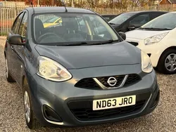 Grey Used 2014 Nissan Micra Visia Hatchback | £2,499 (Good price)