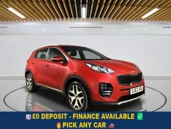 Red Used 2017 Kia Sportage GT-Line SUV | £10,649 (Good price)