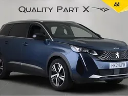 Blue Used 2021 Peugeot 5008 GTi MPV | £18,879 (Fair price)