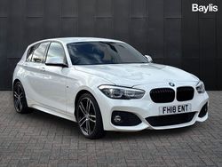 White Used 2018 BMW 118 M Sport Hatchback | £12,699 (Fair price)