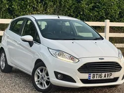 White Used 2016 Ford Fiesta Zetec Hatchback | £6,250 (Fair price)