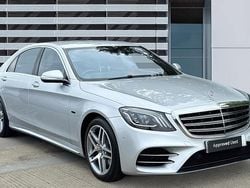 Silver Used 2019 Mercedes S560 AMG line Sedan | £33,827