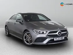 Grey Used 2022 Mercedes CLA220 AMG line Sedan | £25,975 (Good price)