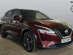 Red Used 2022 Nissan Qashqai Tekna SUV | £20,742 (Fair price)