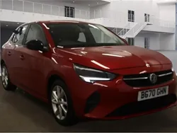 Red Used 2020 Vauxhall Corsa Hatchback | £9,799 (Fair price)