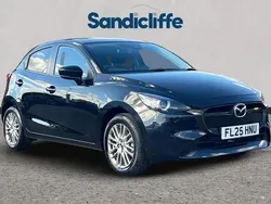 Black New 2025 Mazda 2 Exclusive-Line Hatchback | £17,151 (Fair price)