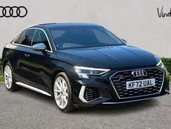 Black Used 2022 Audi S3 Comfort Sedan | £28,400 (Good price)