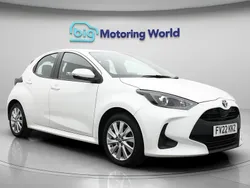 White Used 2022 Toyota Yaris Hybrid Hatchback | £14,000 (Super price)