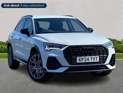 White Used 2024 Audi Q3 Black Edition SUV | £32,648 (Good price)