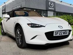 White Used 2022 Mazda MX5 Inclusive Cabriolet | £19,490 (Good price)