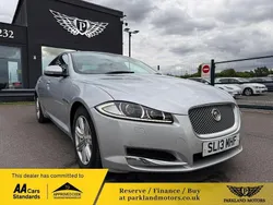 Silver Used 2013 Jaguar XF Luxury Sedan | £8,775 (Fair price)