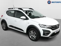 White Used 2022 Dacia Sandero Comfort Hatchback | £11,599 (A bit pricey)