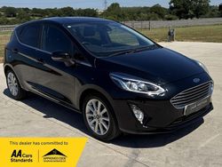 Black Used 2020 Ford Fiesta Titanium Hatchback | £10,250 (Good price)