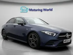 Blue Used 2022 Mercedes A180 Executive Sedan | £19,700 (Fair price)