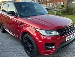 Red Used 2016 Land Rover Range Rover Sport Autobiography Dynamic SUV | £18,495 (Fair price)