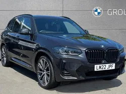Grey Used 2022 BMW X3 M Sport SUV | £34,490 (Fair price)