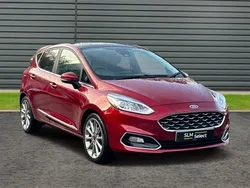 Red Used 2018 Ford Fiesta Vignale Hatchback | £11,991 (Expensive)