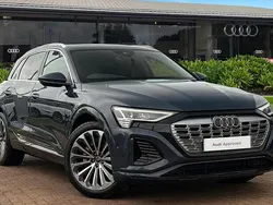 Blue Used 2024 Audi Q8 e-tron S-Line SUV | £47,980 (A bit pricey)