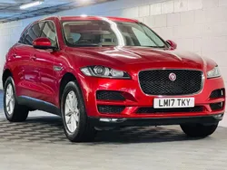 Red Used 2017 Jaguar F-Pace Prestige SUV | £4,989