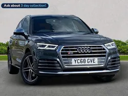 Grey Used 2018 Audi SQ5 S-Line SUV | £31,200 (Fair price)