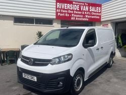 White Used 2022 Vauxhall Vivaro Van | £11,995 (Good price)