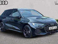 Used 2025 Audi A3 Sportback e-tron Black Edition Sedan | £35,504
