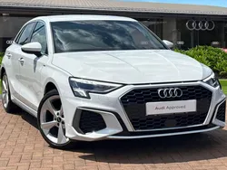 White Used 2023 Audi A3 S-Line Hatchback | £22,240 (Good price)